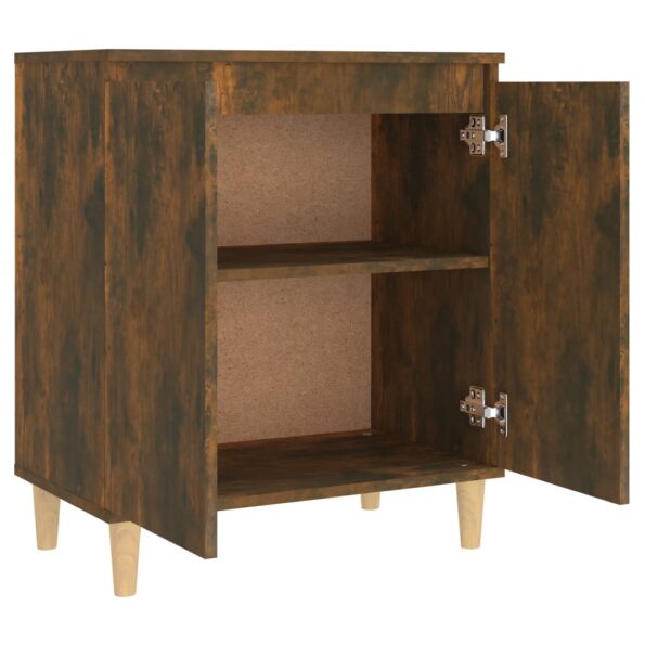 vidaXL Komoda tmavý dub 60x35x70 cm spracované drevo – Obrázok 5