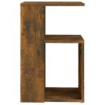 vidaXL Bočný stolík údený dub 36x30x56 cm spracované drevo – Obrázok 3