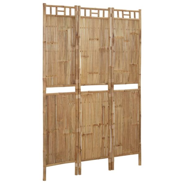vidaXL Paraván s 3 panelmi bambusový 120x180 cm – Obrázok 2