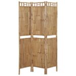 vidaXL Paraván s 3 panelmi bambusový 120x180 cm – Obrázok 3