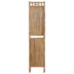vidaXL Paraván s 3 panelmi bambusový 120x180 cm – Obrázok 4