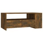 vidaXL Konferenčný stolík dymový dub 102x55x42 cm kompozitné drevo – Obrázok 2
