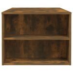 vidaXL Konferenčný stolík dymový dub 102x55x42 cm kompozitné drevo – Obrázok 7