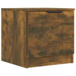 vidaXL Nočné stolíky 2 ks dymový dub 40x39x40 cm – Obrázok 6