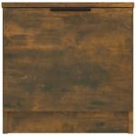 vidaXL Nočné stolíky 2 ks dymový dub 40x39x40 cm – Obrázok 7