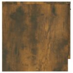 vidaXL Nočné stolíky 2 ks dymový dub 40x39x40 cm – Obrázok 8