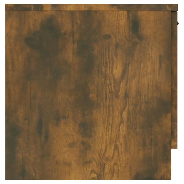 vidaXL Nočné stolíky 2 ks dymový dub 40x39x40 cm – Obrázok 8