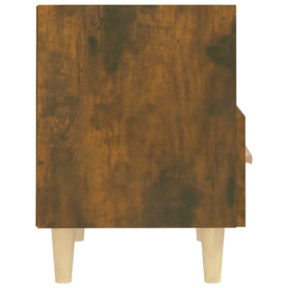 vidaXL Nočné stolíky 2 ks dymový dub 40x35x47 cm – Obrázok 7