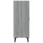 vidaXL Komoda sivý dub sonoma 70x34x90 cm spracované drevo – Obrázok 5