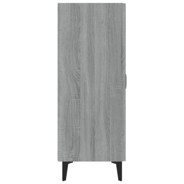 vidaXL Komoda sivý dub sonoma 70x34x90 cm spracované drevo – Obrázok 5
