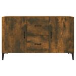 vidaXL Komoda, tmavý dub 100x36x60 cm, kompozitné drevo – Obrázok 5