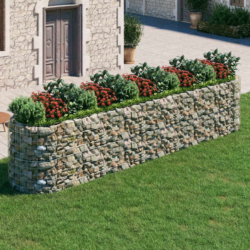 VXL8720286979952_m_en_hd_1.jpg vidaXL Gabiónový vyvýšený záhon pozinkované železo 500x100x100 cm – Obrázok 1
