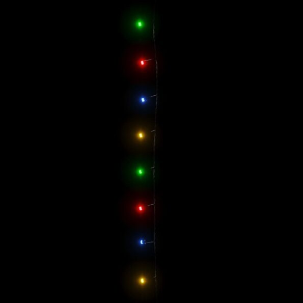 vidaXL LED reťaz, 150 diód, farebná 15 m, PVC – Obrázok 3