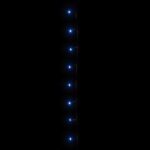 vidaXL LED reťaz s 1000 LED diódami modrá 100 m PVC – Obrázok 4
