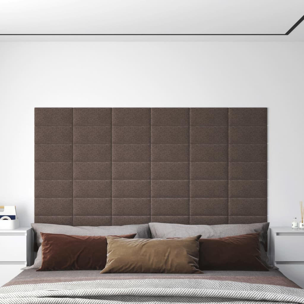 VXL8720287018711_m_en_hd_1.jpg vidaXL Nástenné panely 12 ks sivohnedé 30x15 cm látkové 0,54 m² – Obrázok 1