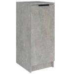 vidaXL Botník betónovo sivý 30x35x70 cm spracované drevo – Obrázok 2
