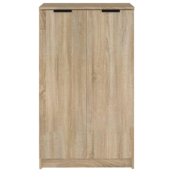 vidaXL Botník dub sonoma 59x35x100,5 cm spracované drevo – Obrázok 5