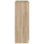 vidaXL Botník dub sonoma 59x35x100,5 cm spracované drevo – Obrázok 7