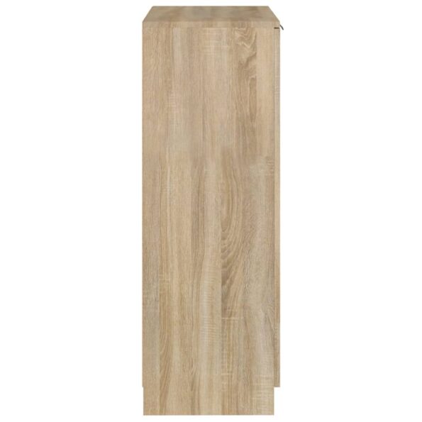 vidaXL Botník dub sonoma 59x35x100,5 cm spracované drevo – Obrázok 7