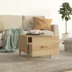 vidaXL Konferenčné stolíky 2 ks dub sonoma 50x50x40cm kompozitné drevo – Obrázok 3