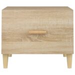 vidaXL Konferenčné stolíky 2 ks dub sonoma 50x50x40cm kompozitné drevo – Obrázok 6