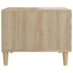 vidaXL Konferenčné stolíky 2 ks dub sonoma 50x50x40cm kompozitné drevo – Obrázok 9