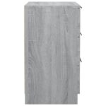 vidaXL Nočné stolíky 2 ks sivý dub sonoma 40x36x65 cm – Obrázok 8