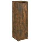 vidaXL Botník dymový dub 30x35x100 cm spracované drevo – Obrázok 2