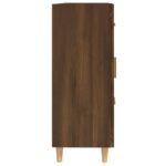 vidaXL Komoda hnedý dub 69,5x34x90 cm spracované drevo – Obrázok 8