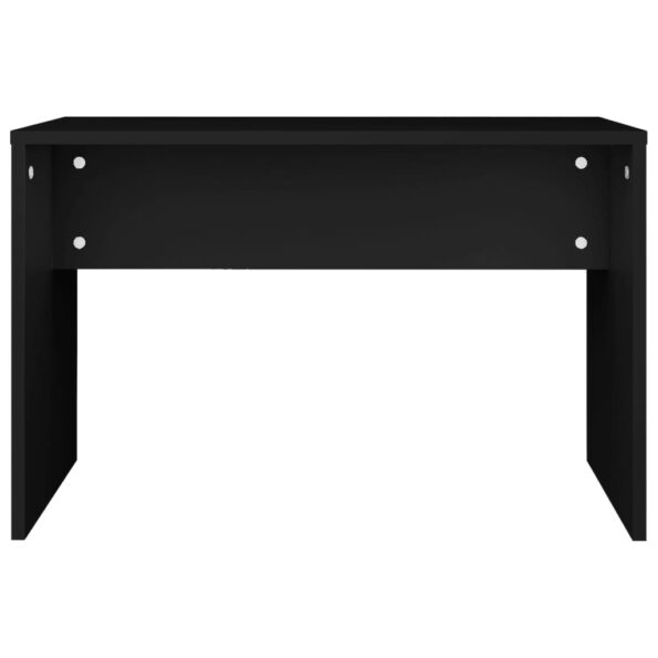 vidaXL Sada toaletného stolíka čierna 74,5x40x141 cm – Obrázok 8