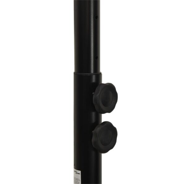 vidaXL Basketbalový stojan biely 216-250 cm polyetén – Obrázok 6
