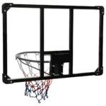 vidaXL Basketbalová doska priehľadná 90x60x2,5 cm polykarbonát – Obrázok 5