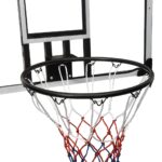 vidaXL Basketbalová doska priehľadná 90x60x2,5 cm polykarbonát – Obrázok 7