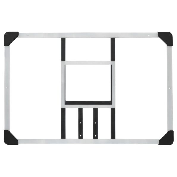 vidaXL Basketbalová doska priehľadná 90x60x2,5 cm polykarbonát – Obrázok 8