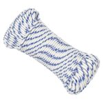 vidaXL Lodné lano biele 3 mm 25 m polypropylén – Obrázok 2