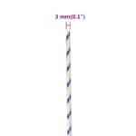vidaXL Lodné lano biele 3 mm 25 m polypropylén – Obrázok 6