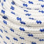 vidaXL Lodné lano biele 14 mm 100 m polypropylén – Obrázok 4