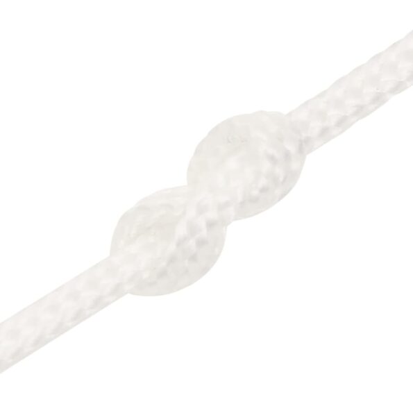 vidaXL Lodné lano biele 2 mm 50 m polypropylén – Obrázok 5