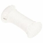 vidaXL Lodné lano biele 3 mm 25 m polypropylén – Obrázok 2