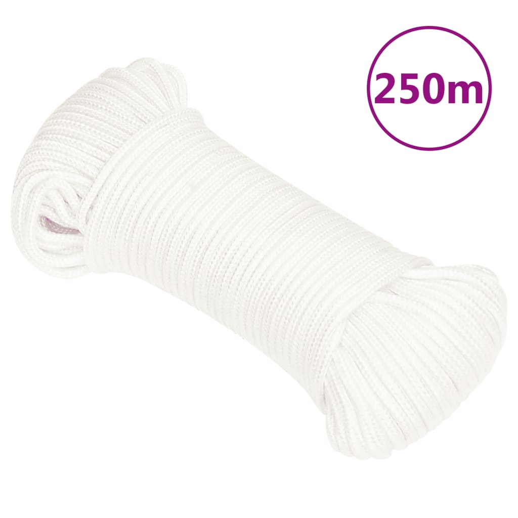 VXL8720287128168_a_en_hd_1.jpg vidaXL Lodné lano biele 3 mm 250 m polypropylén – Obrázok 1