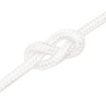 vidaXL Lodné lano biele 12 mm 250 m polypropylén – Obrázok 5