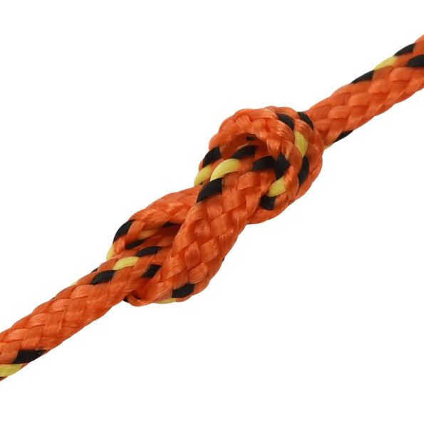 vidaXL Lodné lano oranžové 2 mm 25 m polypropylén – Obrázok 5