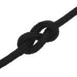 vidaXL Pracovné lano čierne 12 mm 250 m polyester – Obrázok 5