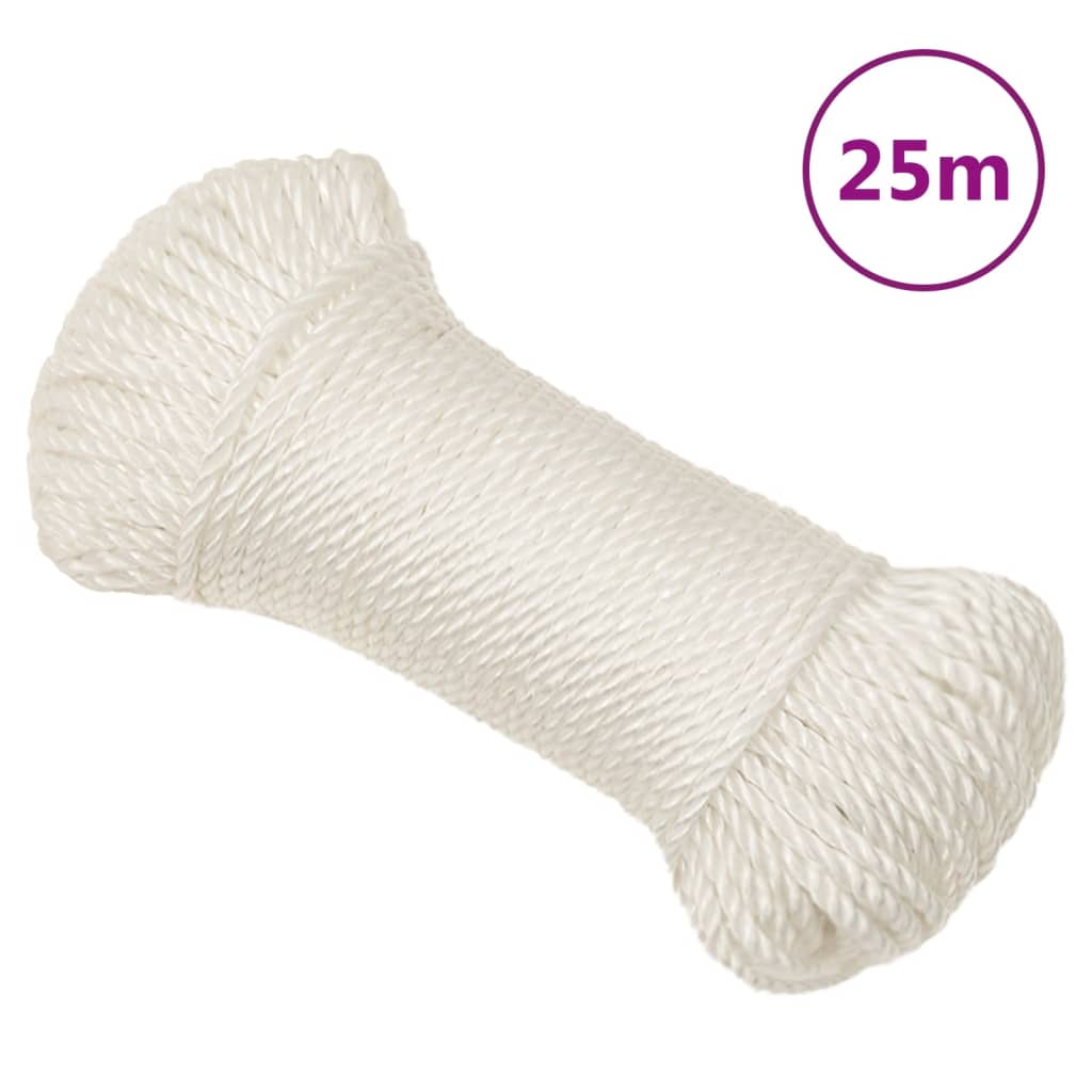 VXL8720287132509_a_en_hd_1.jpg vidaXL Pracovné lano biele 8 mm 25 m polypropylén – Obrázok 1