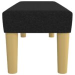 vidaXL Lavička čierna 100x30x30 cm látka – Obrázok 4