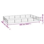 vidaXL Ohrádka pre psov 16 panelov čierna 100x50 cm práškovaná oceľ – Obrázok 7
