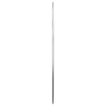 vidaXL Nástenné zrkadlo strieborné Ø 50 cm okrúhle – Obrázok 4