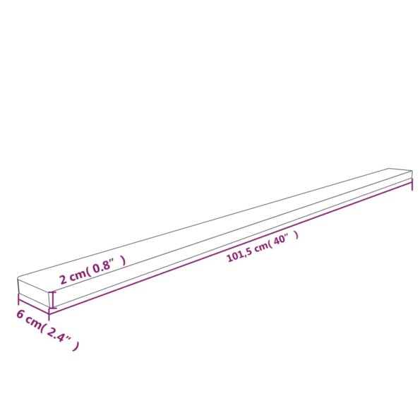 vidaXL Chrániče hrán 2 ks žlto-čierne 6x2x101,5 cm PU – Obrázok 6
