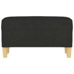 vidaXL Lavica čierna 70x35x41 cm látka – Obrázok 3