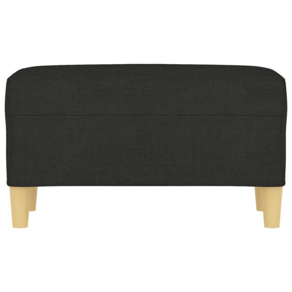 vidaXL Lavica čierna 70x35x41 cm látka – Obrázok 3